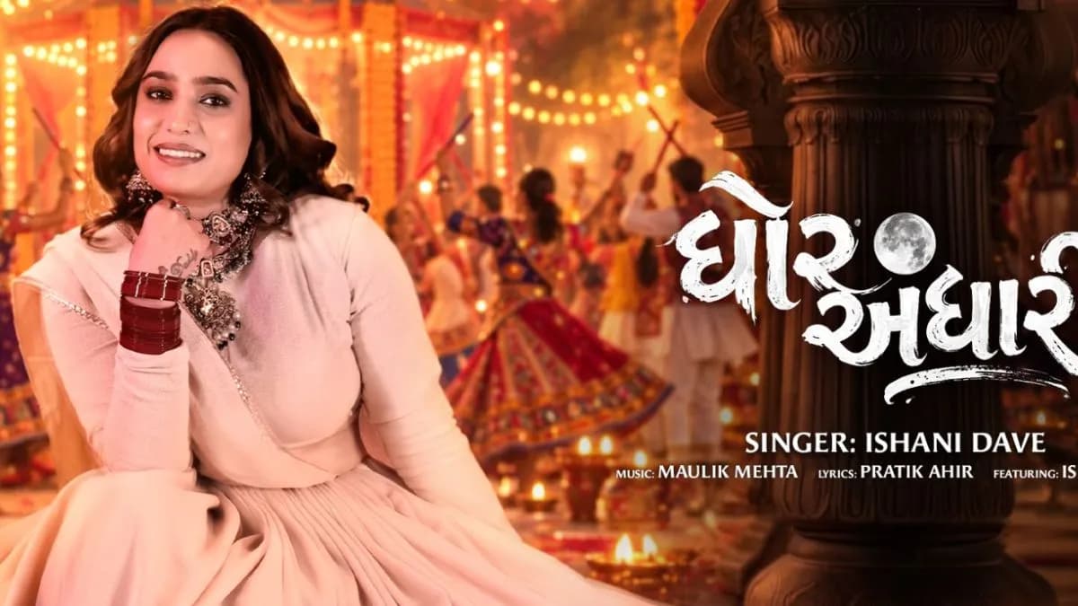 Ishani Dave Drops New Garba Song Ghor Andhari for