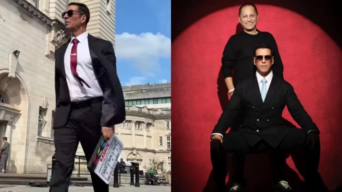 Akshay Kumar Wraps UK Shoot for Sci-Fi Film Samuk