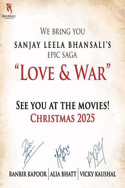 Love & War First Looks: Ranbir, Alia, Vicky Order Buzz still 2